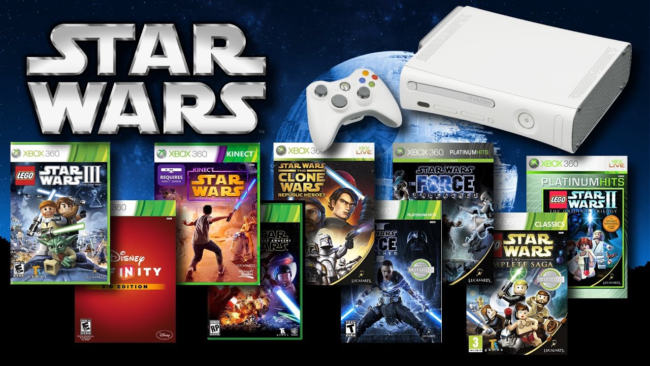 Todos los juegos de Star Wars para Xbox 360