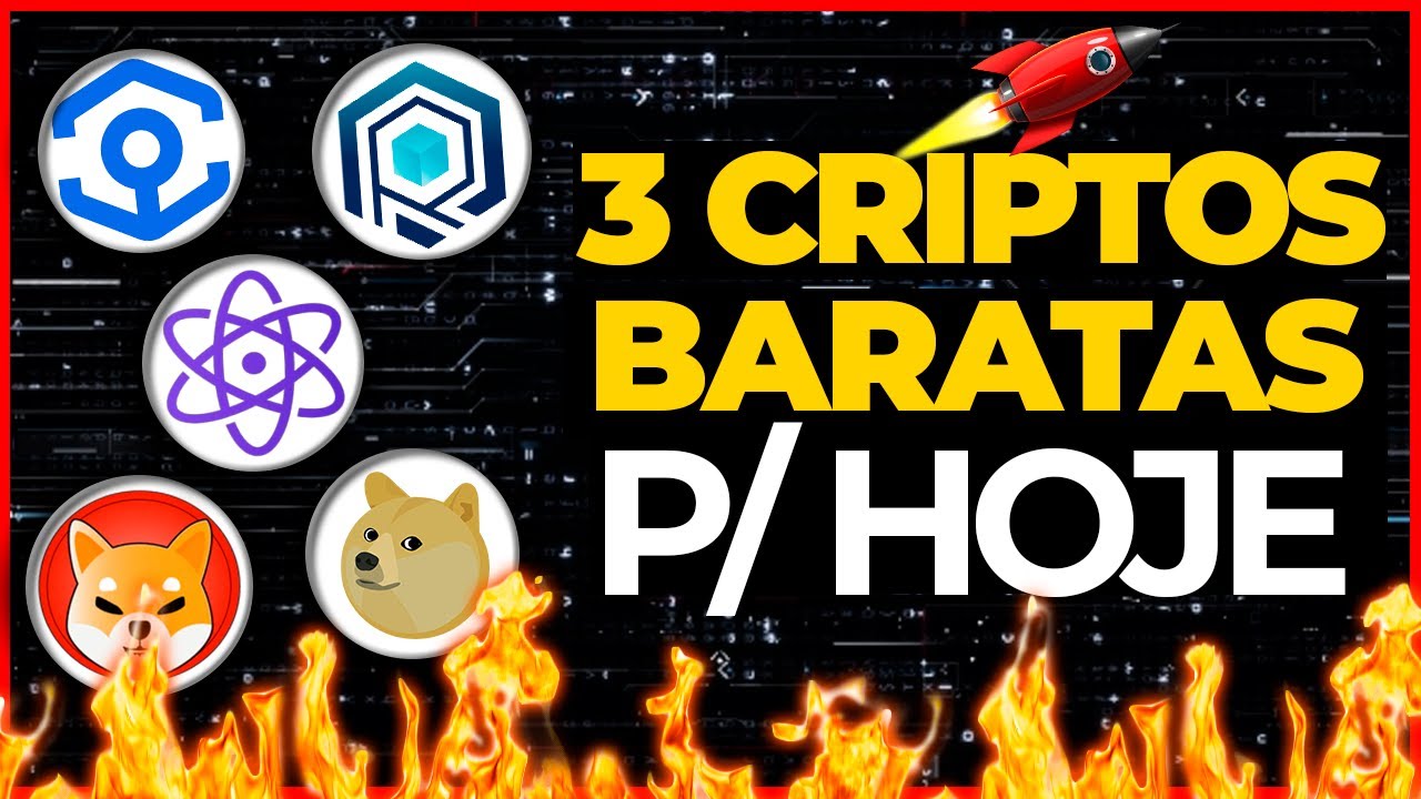 7 CRIPTOMOEDAS MUITO BARATAS PARA INVESTIR HOJE
