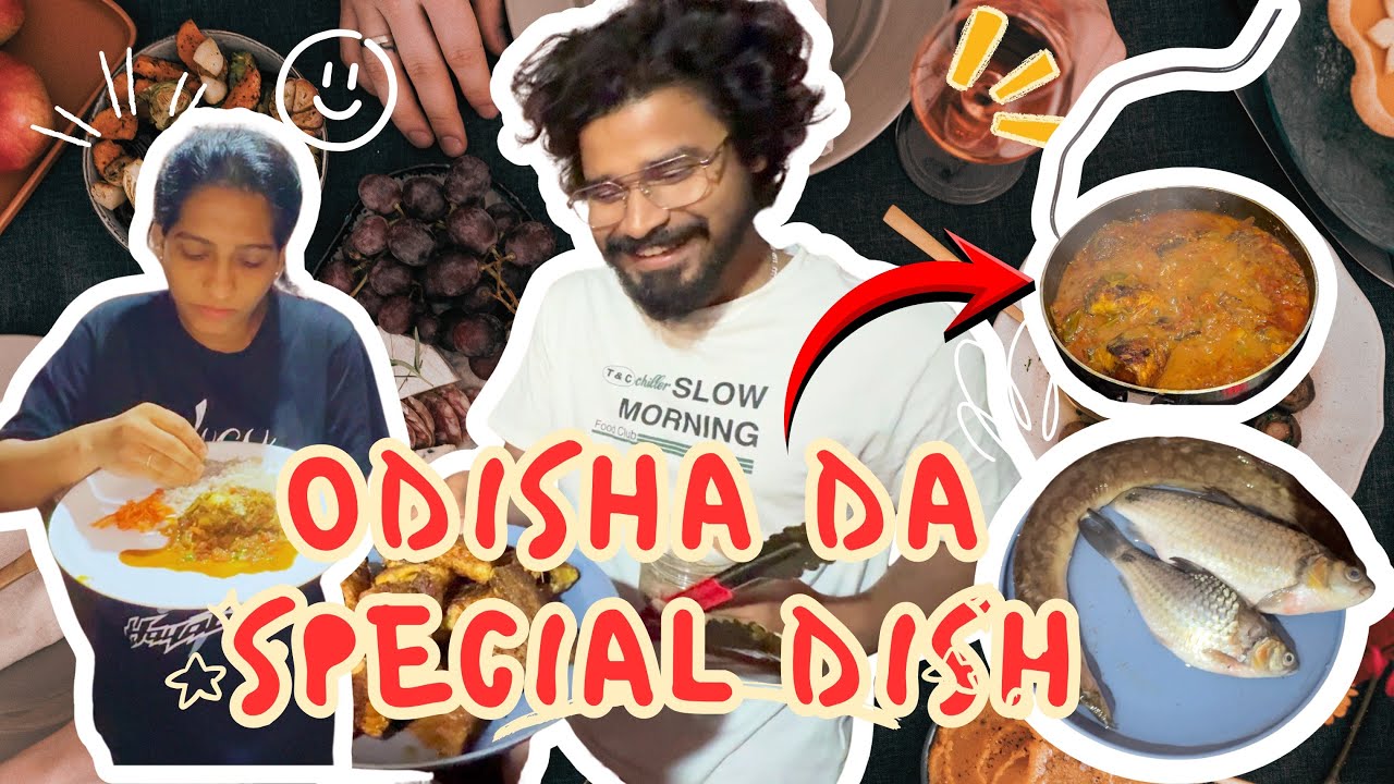 Odisha da Special Fish recipe Wilma g ista andh 😜 @TRIPTHEWILD