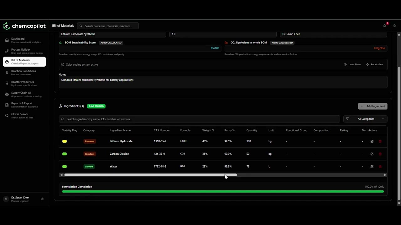 Como Acelerar o P&D Qu&iacute;mico com Agentes de IA e Digital Twins (Demo ChemCopilot)