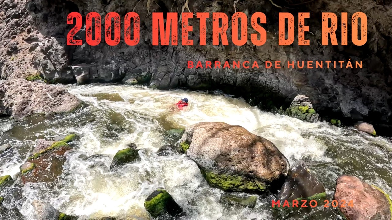 Aventura en el río: me quedé solo y no sé nadar