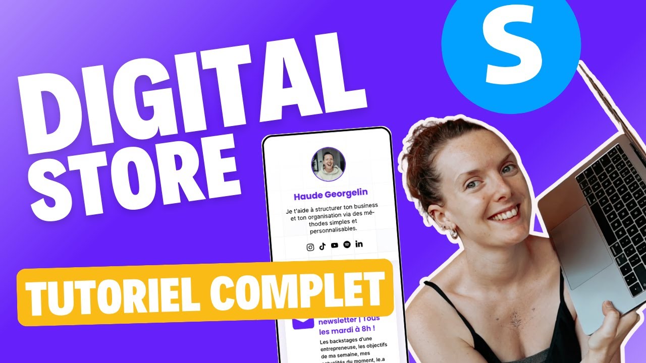 Comment créer un digital store / boutique en ligne sur Systeme.io | TUTORIEL COMPLET