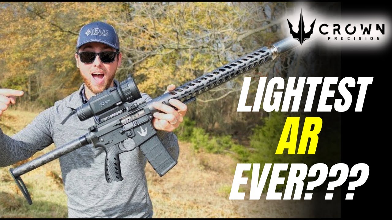This AR-15 is Made Out of CARBON FIBER!?! || Crown Precision CP-15 Elite