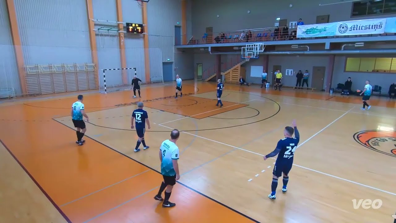 16.11.2025 Latvijas Veterānu Telpu futbola čempionāts ,1.posms (3/4)