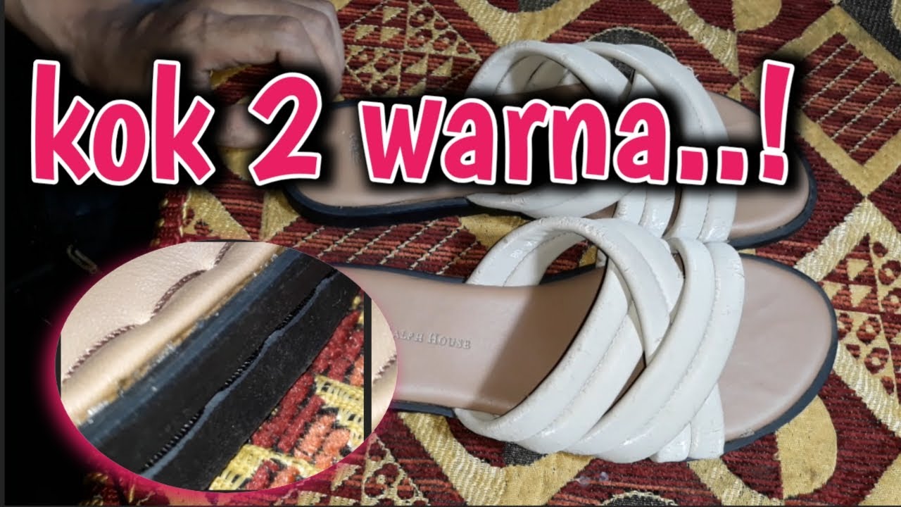 CARA JAHIT / SOL SANDAL PALING MUDAH MEREK POLO RALPH HOUSE