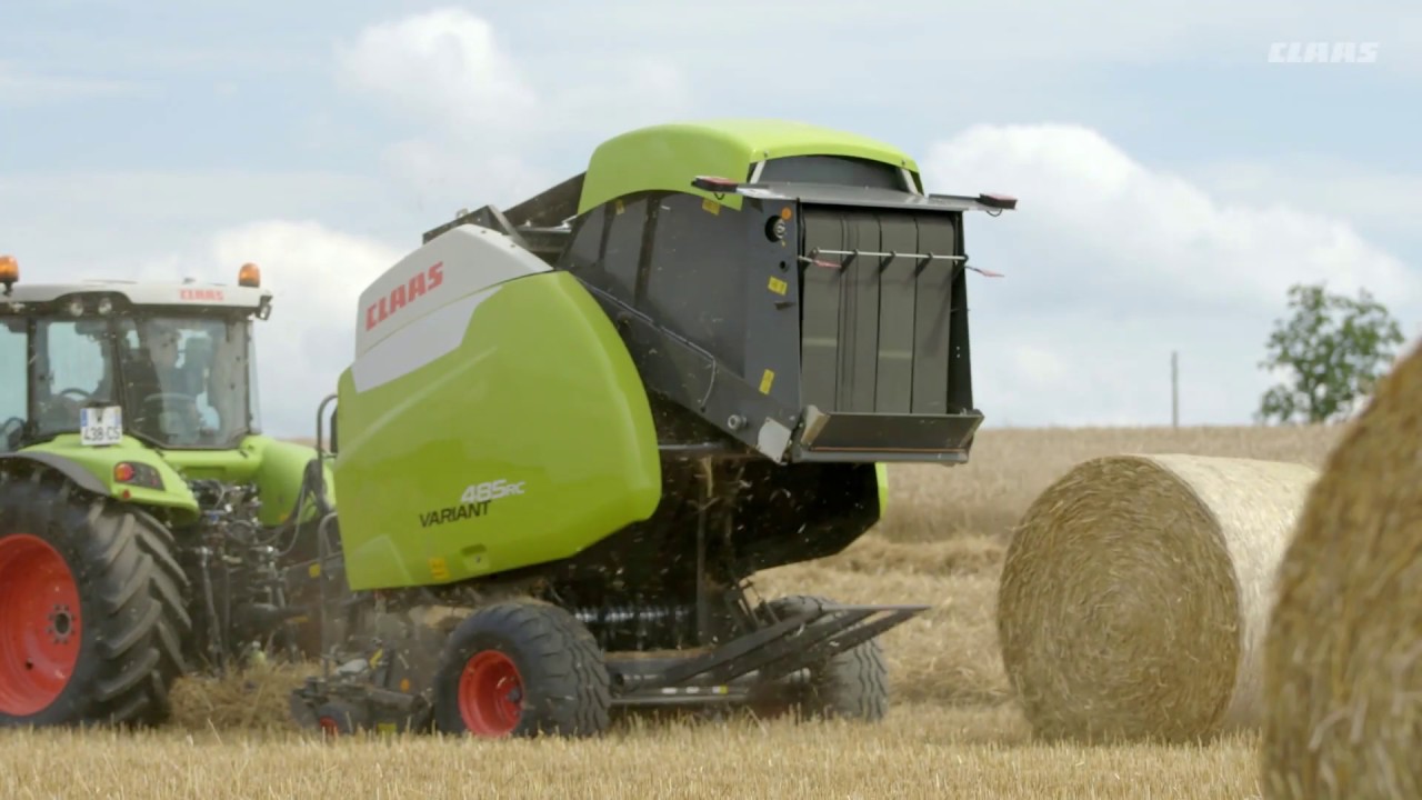 CLAAS ROLLATEX PRO #4 Wie viel Netz um den Ballen?