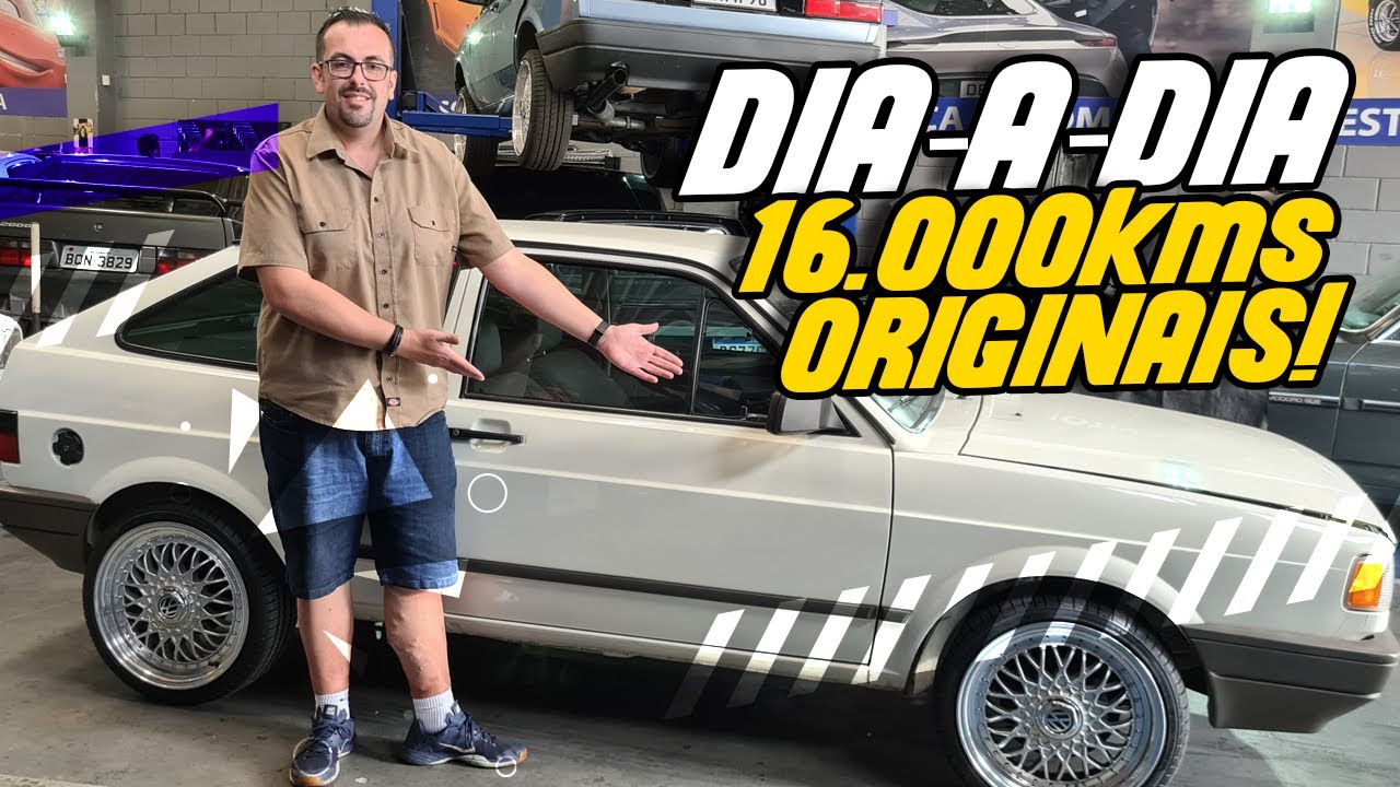 RARIDADE!!😱🔥 VW GOL CL QUADRADO COM 16MIL KM!! ANTIGO RARO E ZERADO DE TUDO!!