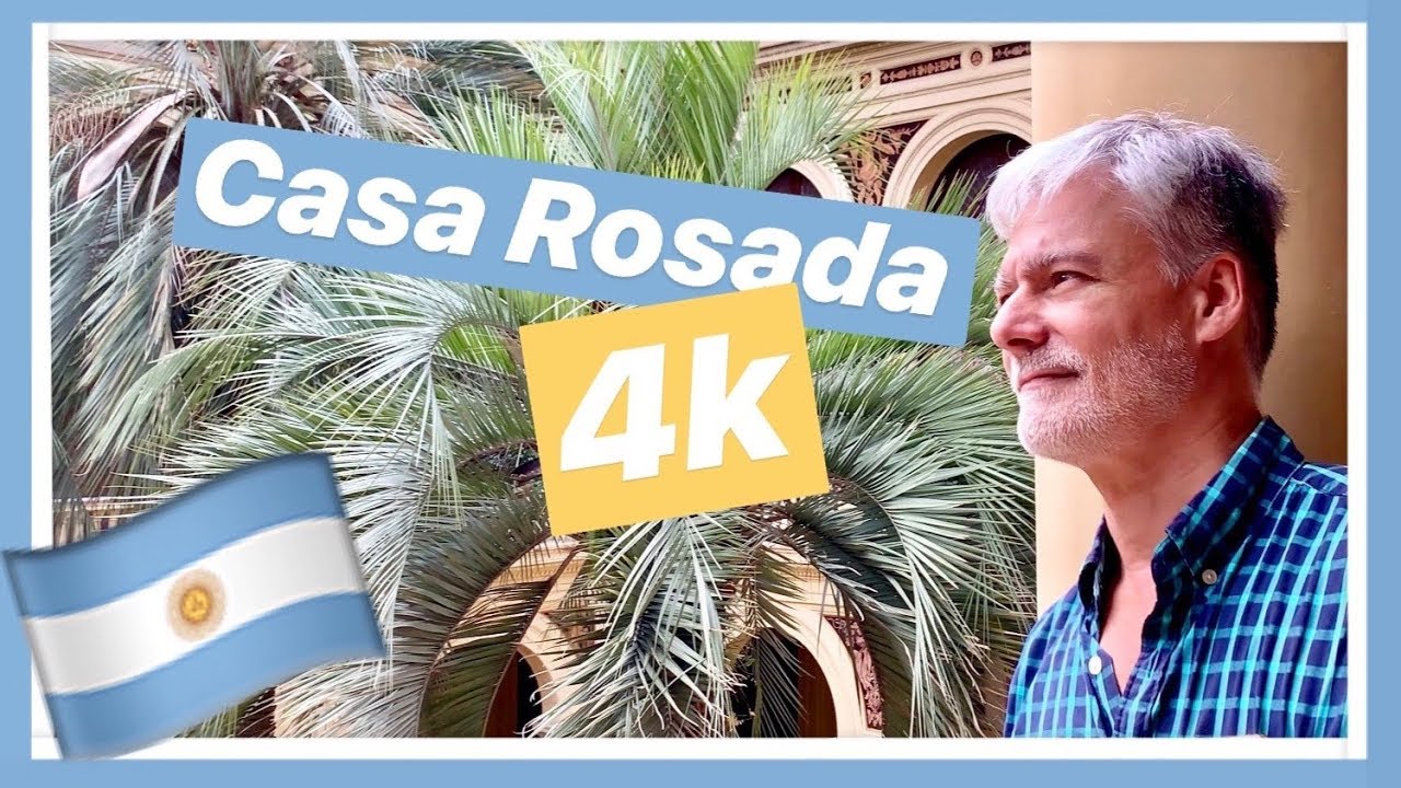 🇦🇷Casa Rosada 4k VIDEO Buenos Aires ARGENTINA travel vlog