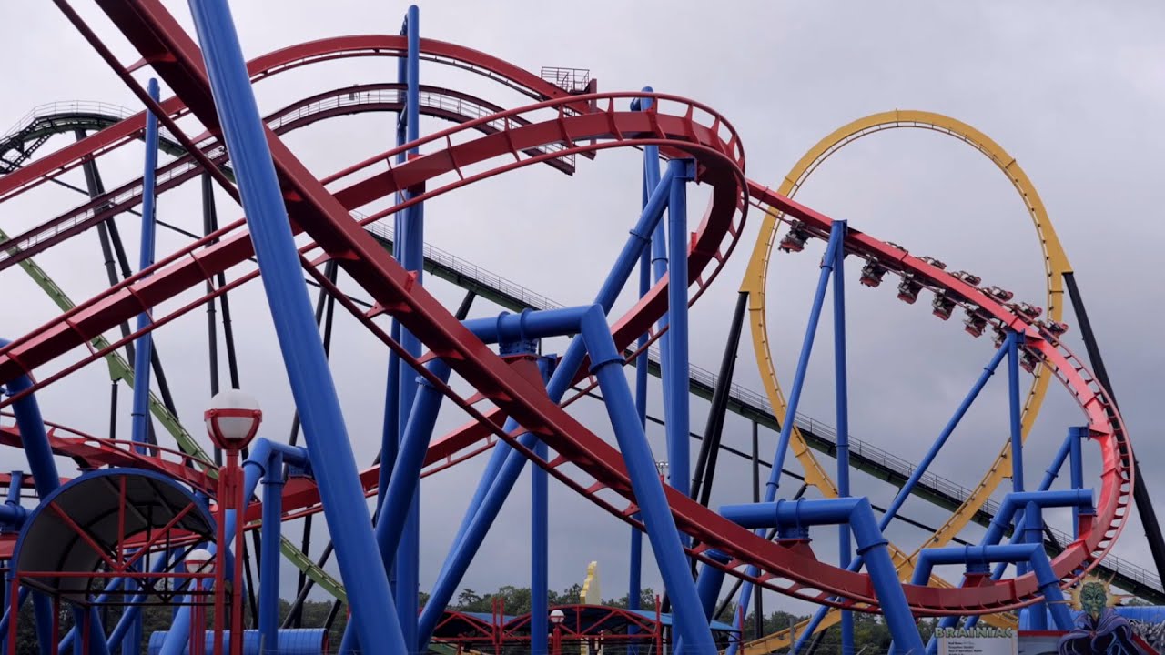 Six Flags Great Adventure for National Roller Coaster Day 2020!
