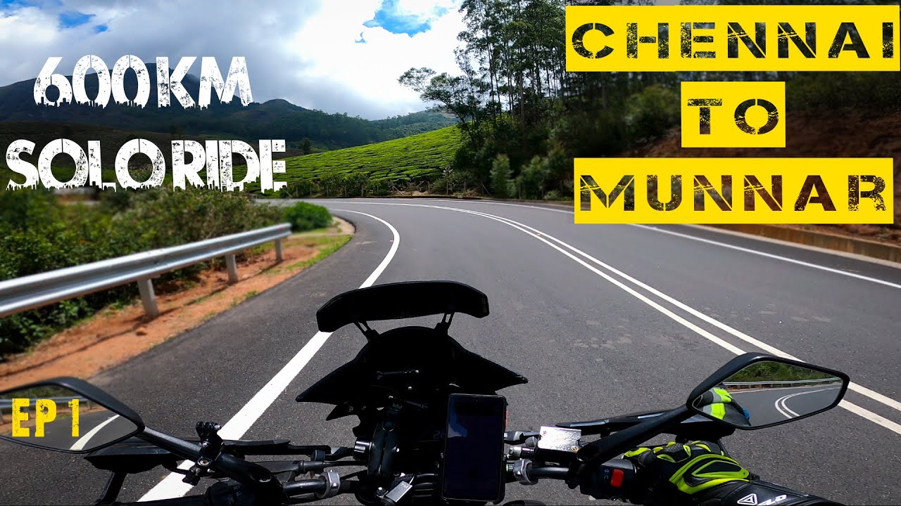 Chennai To Munnar Solo Bike Ride EP 1 | 600+ Km | TN Gypsy #Tamil Motovlog #TNGypsy #munnar