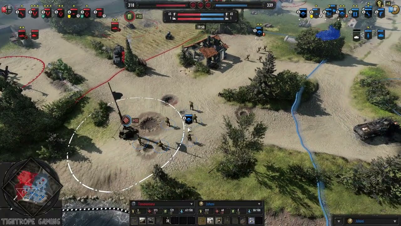 COH3 1v1 Tonimontana (WM) vs Johoni (US)