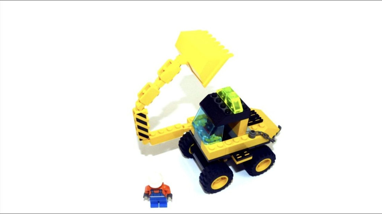 4-Wheeled Front Shovel – (Set 6474) – Speed Build
