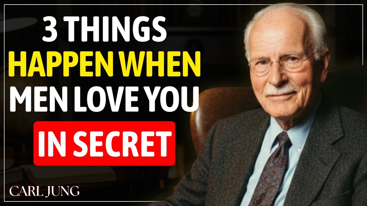 When a Man Secretly Loves You, These 3 Things Always Happen || CARL JUNG