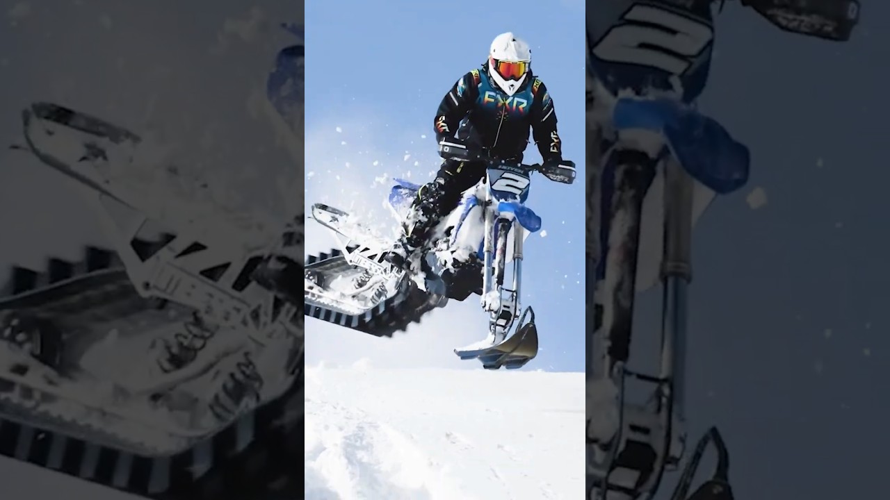 Snow Dirt bike is awesome 😎
