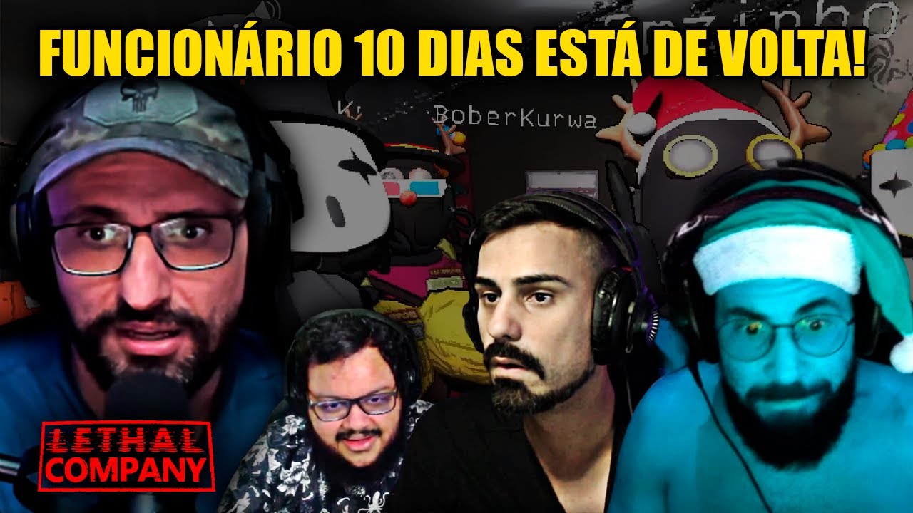 A VOLTA DOS IMUNDOS NO LETHAL COMPANY - SMZINHO ZANFAS FABIOCOG IBURA