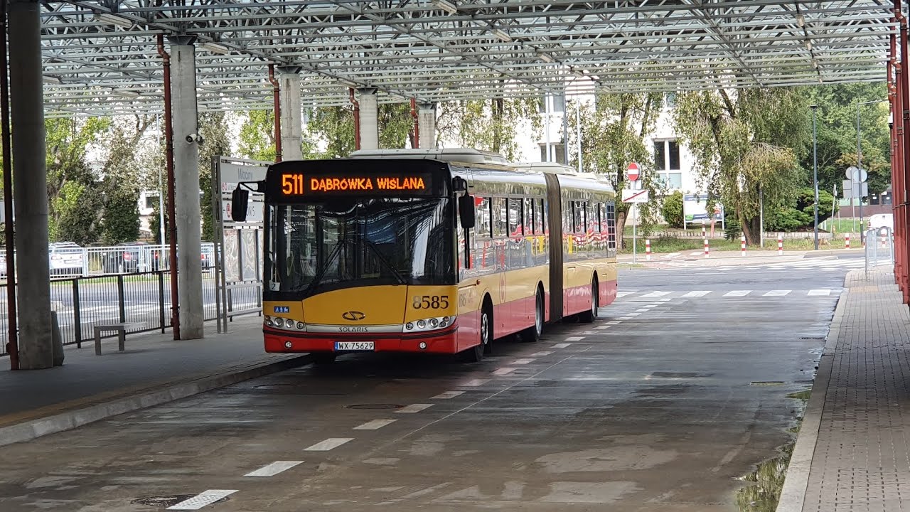 [511] MZA Warszawa - Przejazd SU18 III #8585 na linii 511➡️ Dąbrówka Wiślana