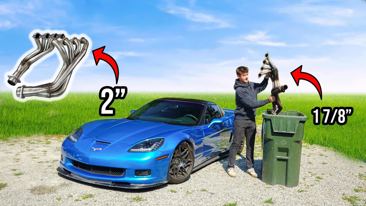 $5,000 Exhaust for my Corvette Z06!