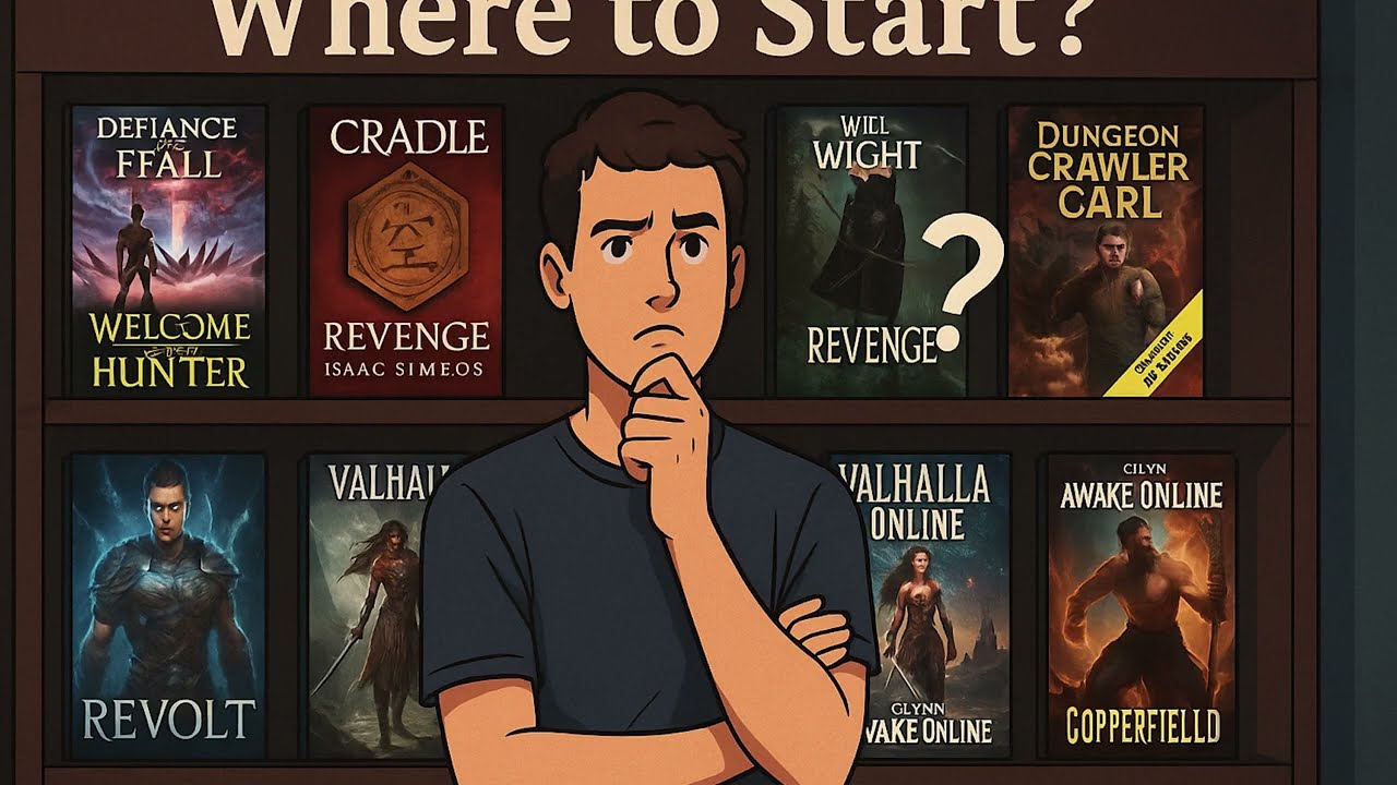Top 5 LitRPG Books Every Beginner Should Start With!
