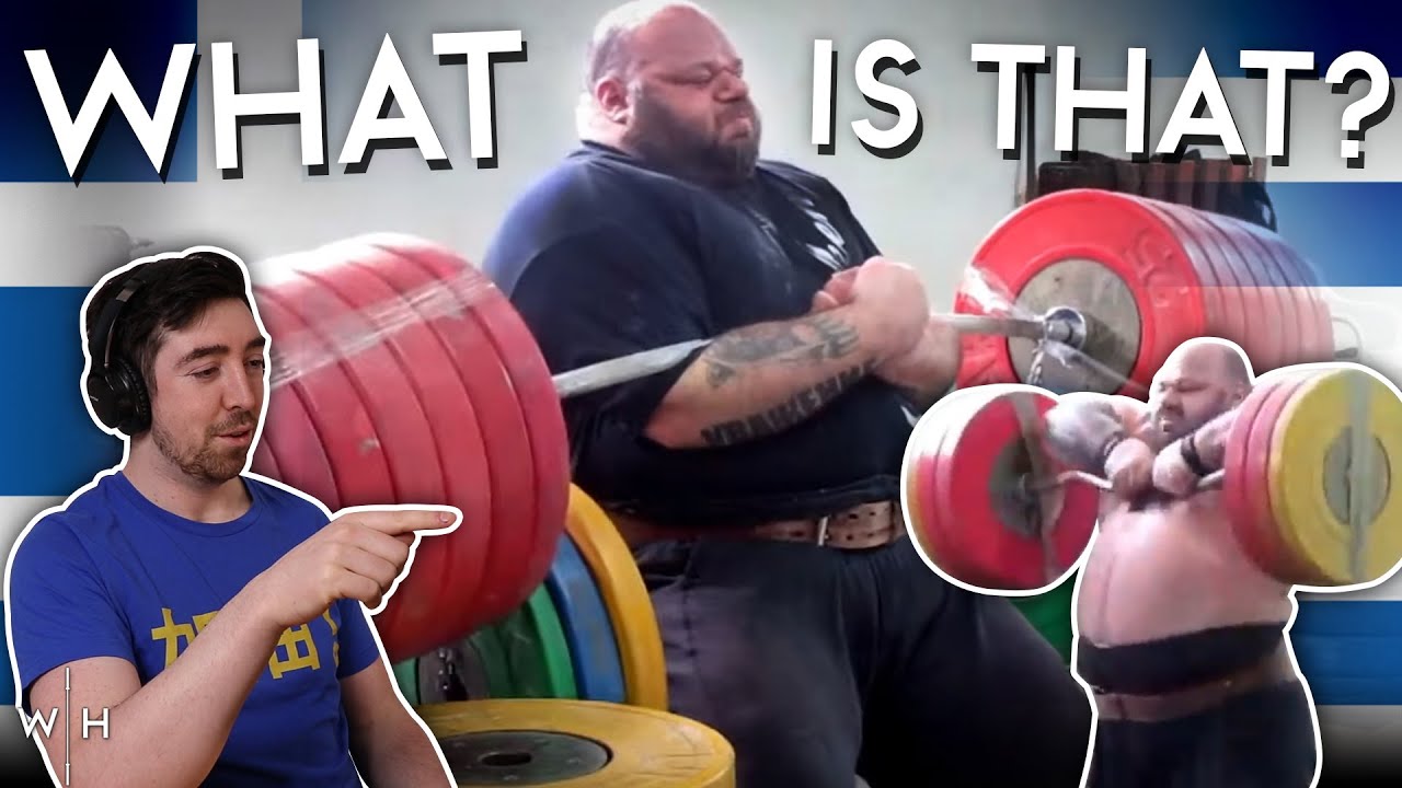 Reacting to GRIZZLY KYRIAKOS | If He Were A Weightlifter