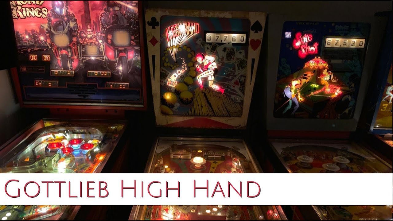 Pinball Flipper Repairs Part 1 // Gottlieb High Hand // How Pinball Flippers Work