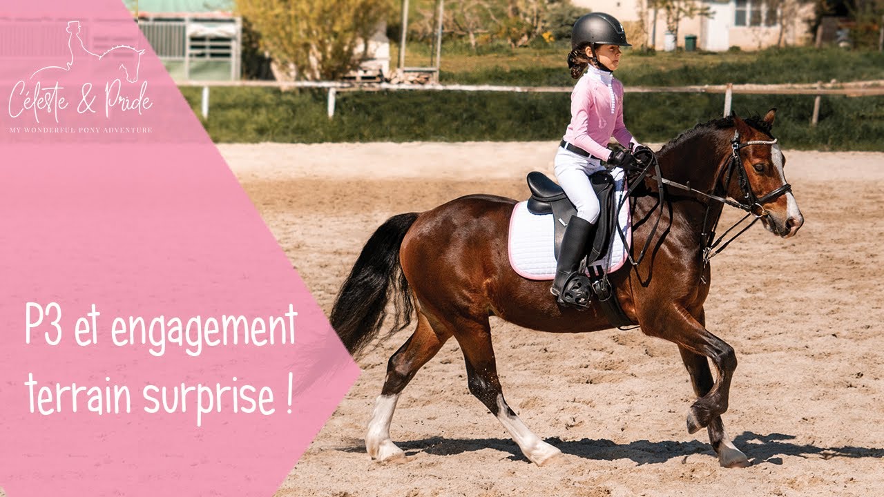 Concours dressage en P3 et engagement surprise !