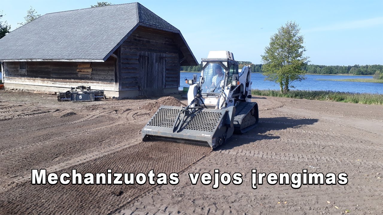 Vejos įrengimas ir priežiūra, sodybų tvarkymas, žemės darbai .