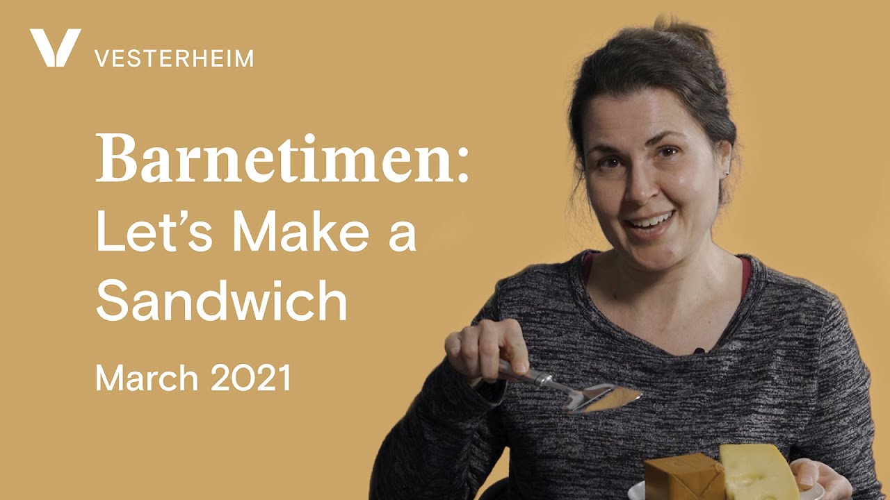 Barnetimen with Jennifer: Let's Make a Sandwich