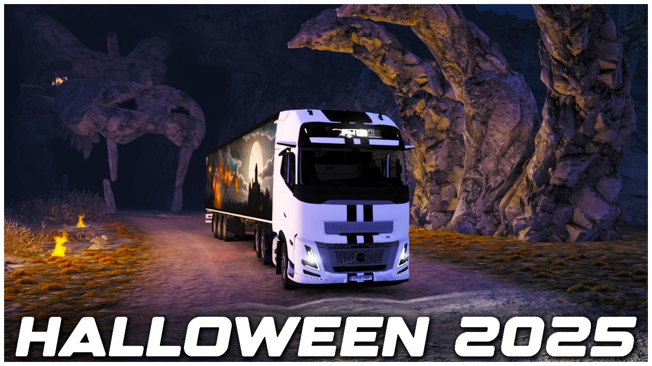 СОБЫТИЕ ХЭЛЛОУИНА 2025 ГОДА &mdash; НЕВЕРОЯТНОЕ &mdash; ETS2 Ведьмы Бракенрича