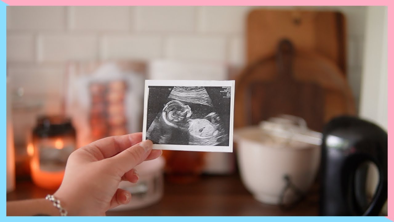 Gender Reveal 🎀 vi avsl&ouml;jar om det blir en pojke eller flicka 👶🏼 gravid i vecka 20 ✨
