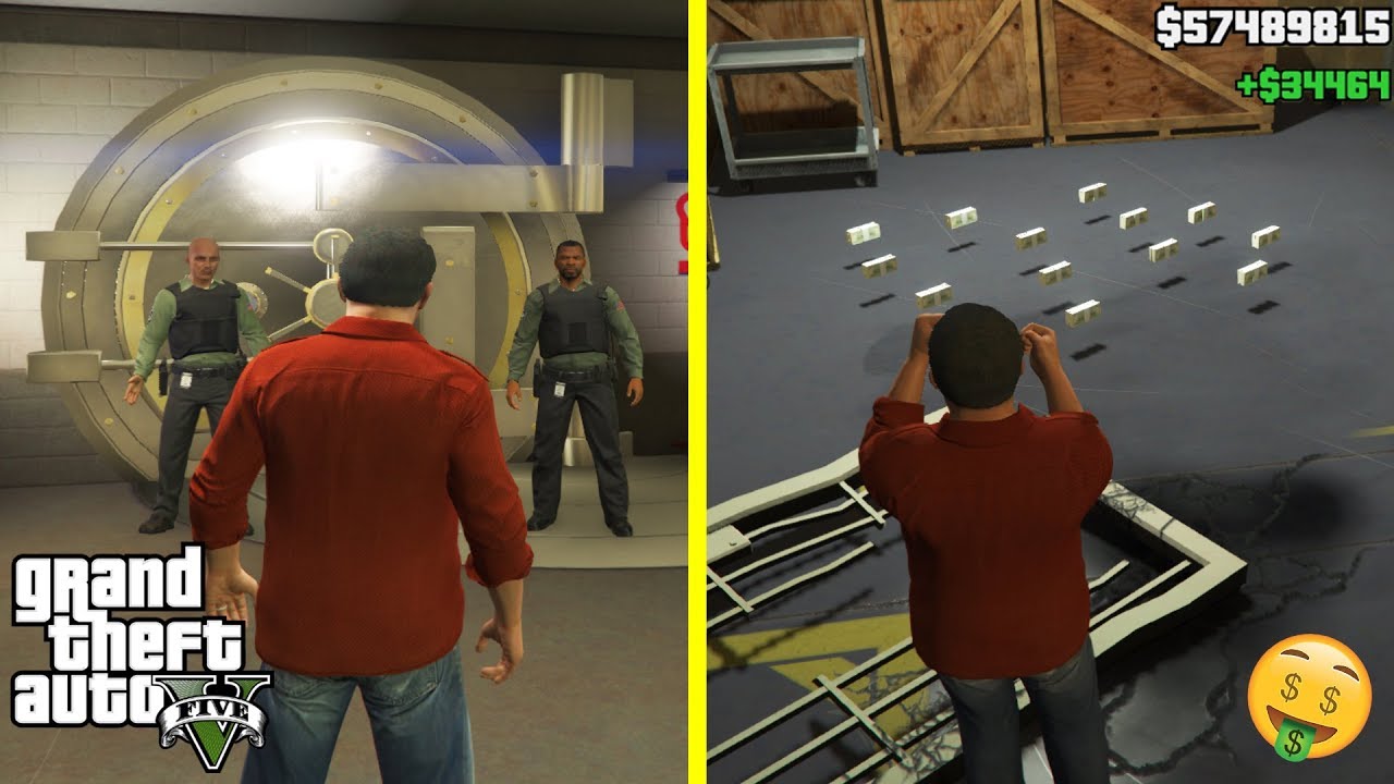 GTA 5 - I Entered The SECRET GOLDEN VAULT And Got UNLIMITED MONEY