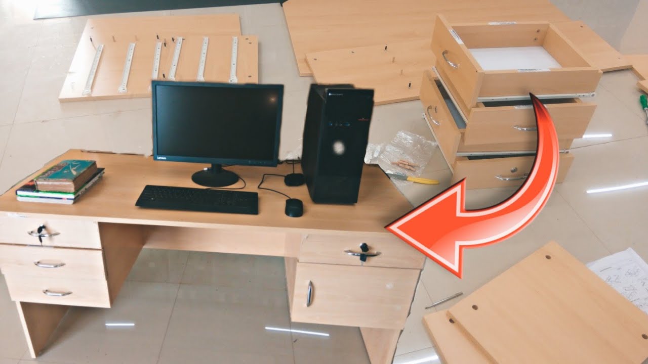 how to assemble of godrej office table with no experience/sj adventure