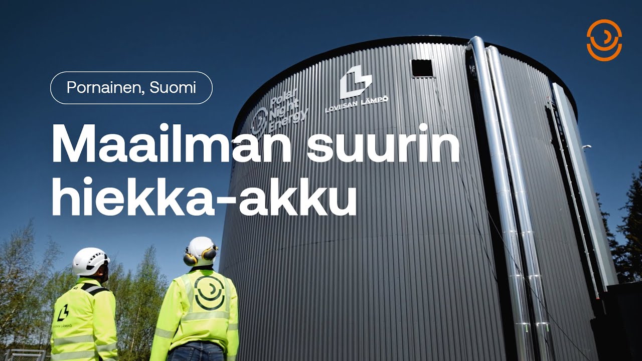 Maailman suurin hiekka akku