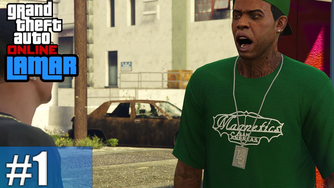 GTA Online Ламар: Балласы к стене #1 | Конфискация имущества бандитами (кооператив) | Кампания Ла...