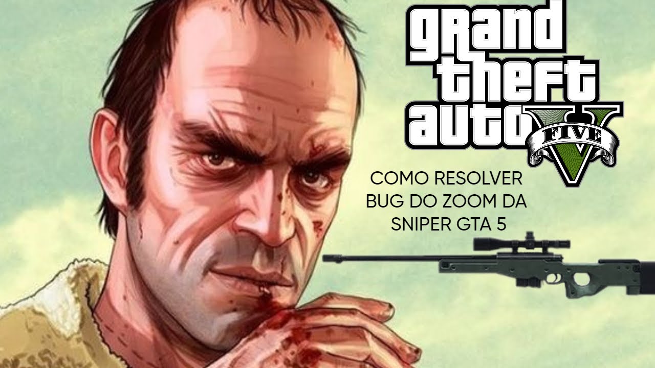 COMO ARRUMAR O BUG DO ZOOM DA SNIPER NO GTA 5 , NA VERSÃO DE PC(COMPUTADOR) 💻  🖥️