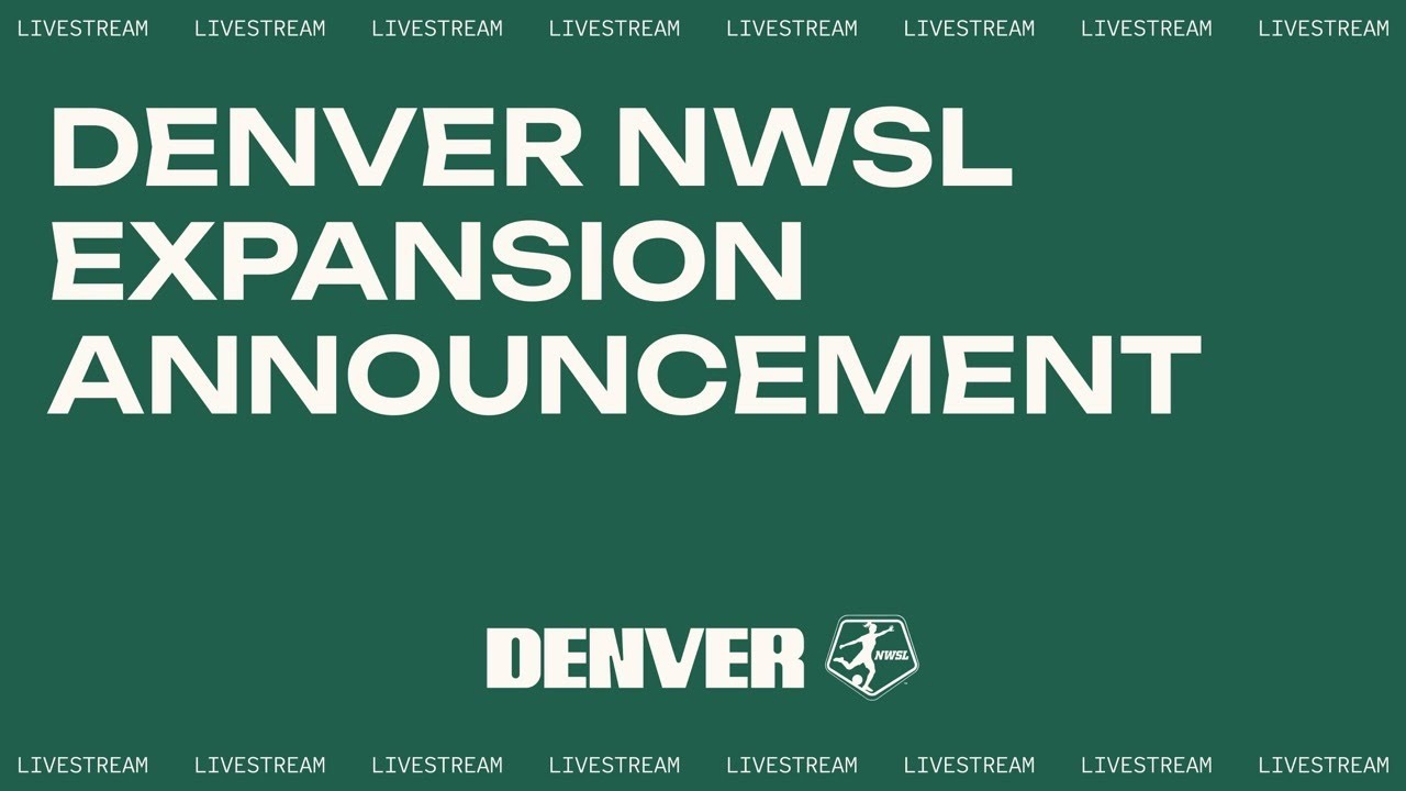 DENVER NWSL EXPANSION ANNOUNCEMENT