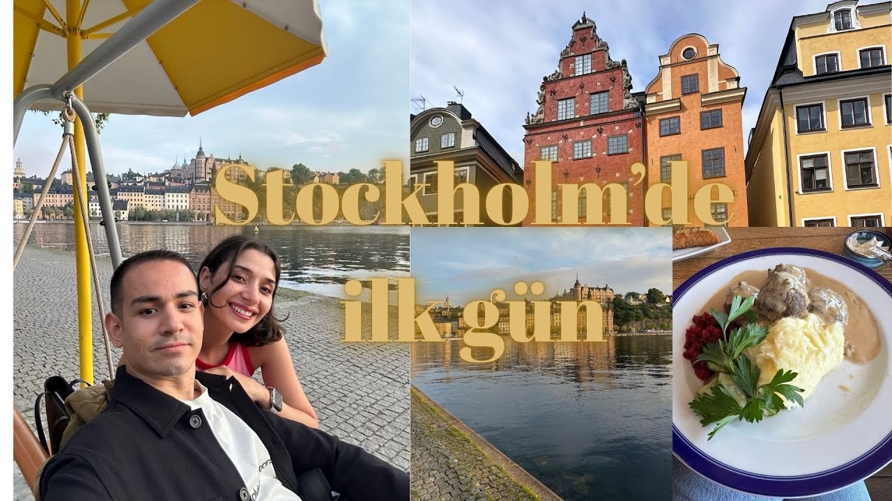 🇸🇪 Stockholm Günlüğüm #1 | Bu Şehre Aşık Oldum! 💙
