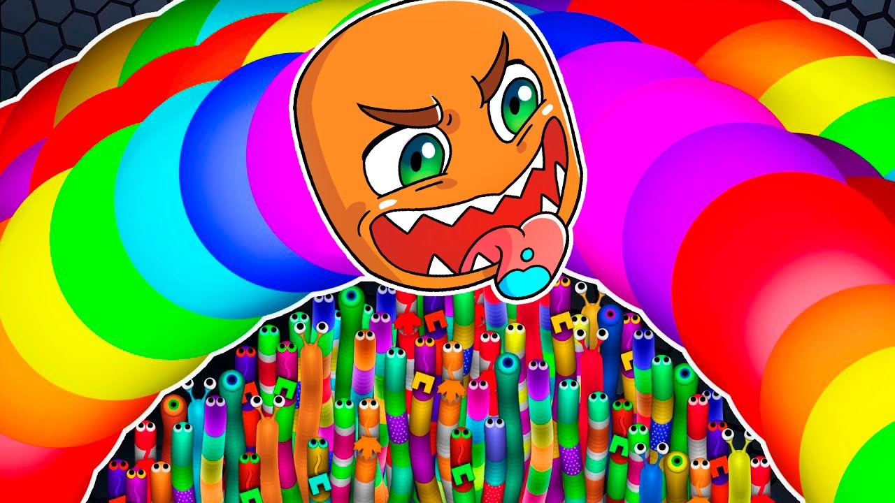 Trolero juega SLITHER.IO...