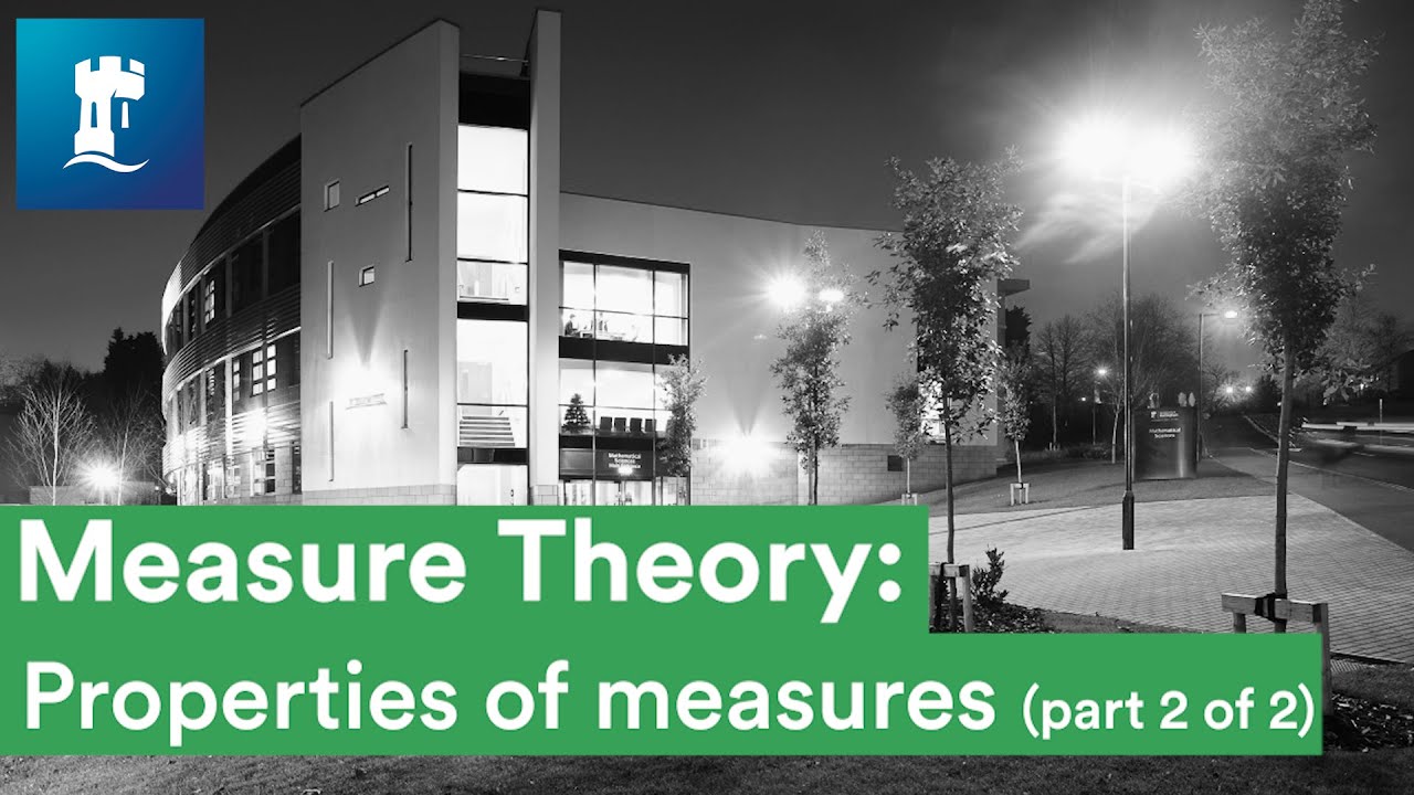 Measure Theory (12/15) - Properties of measures - part 2 of 2