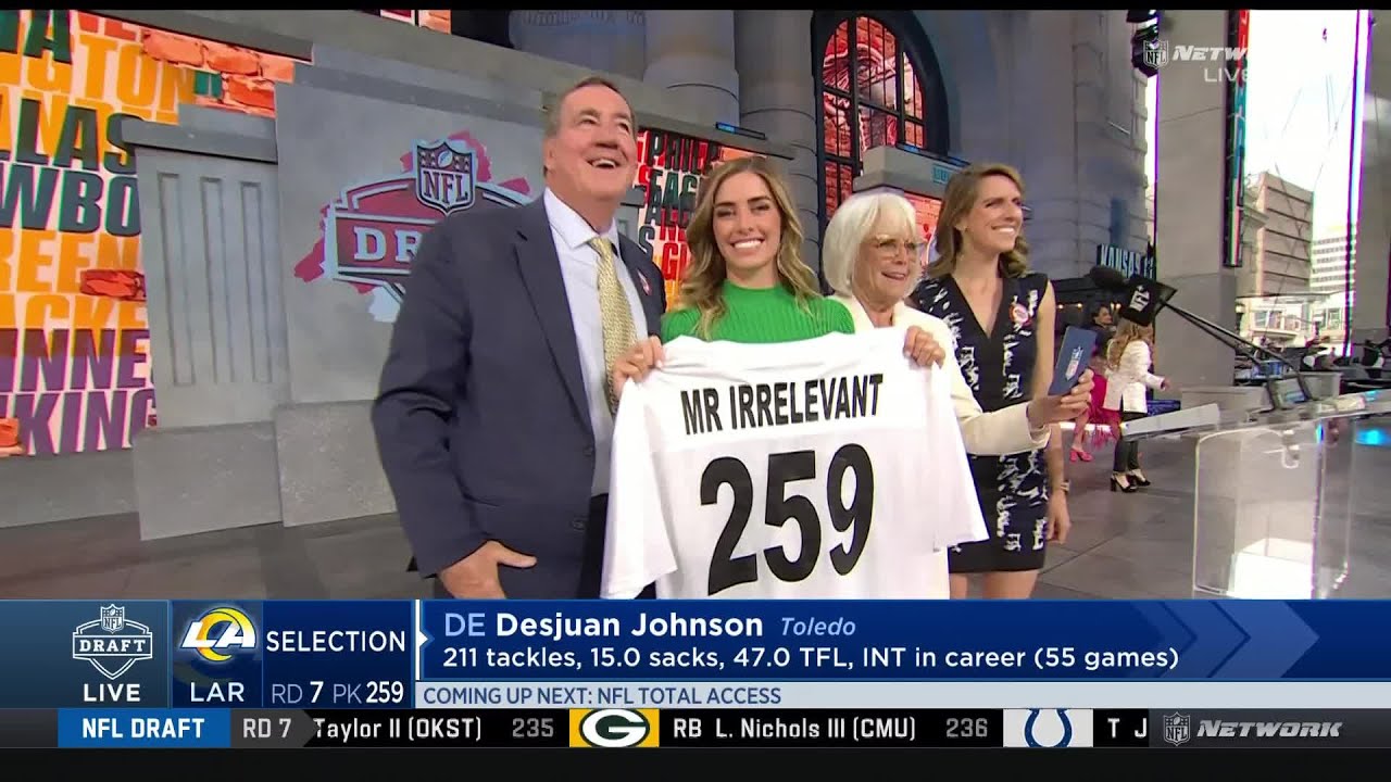 Desjuan Johnson is this year's Mr. Irrelevant! | NFL Draft 2023