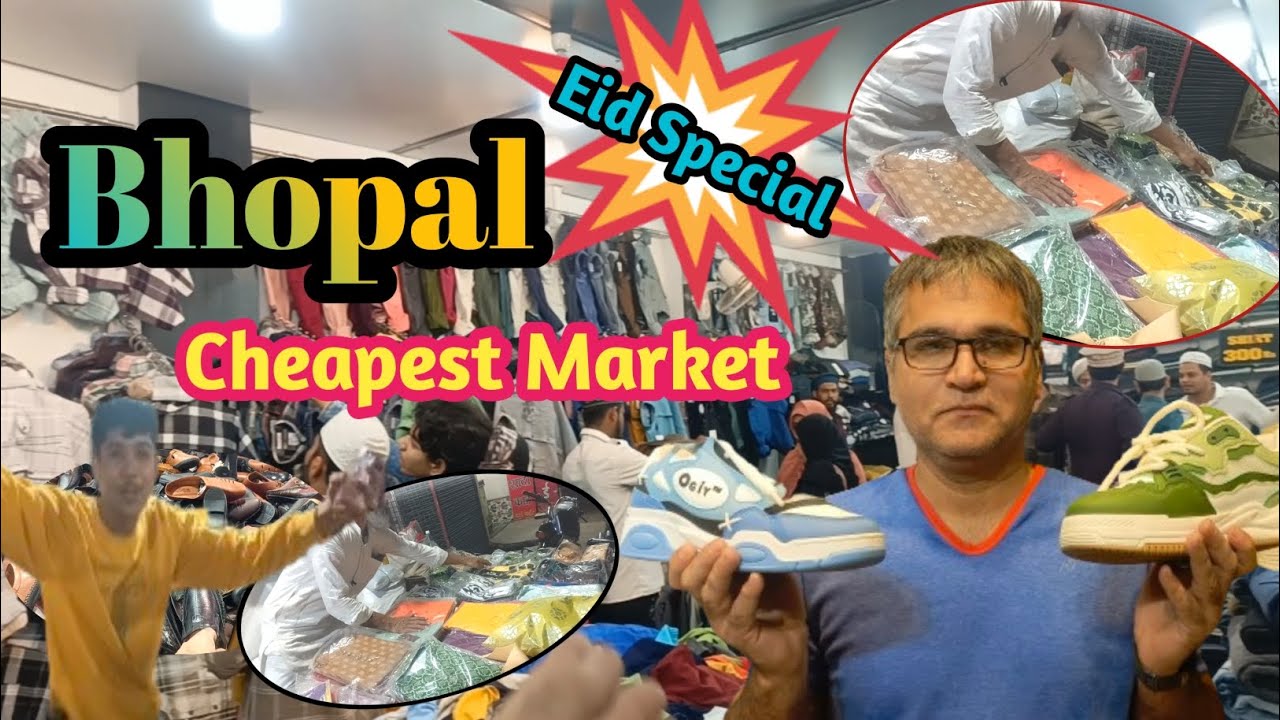 Bhopal Cheapest Market Ibrahimpura Pura l Eid 2024 Special Shopping Vlog #ismailvvlog