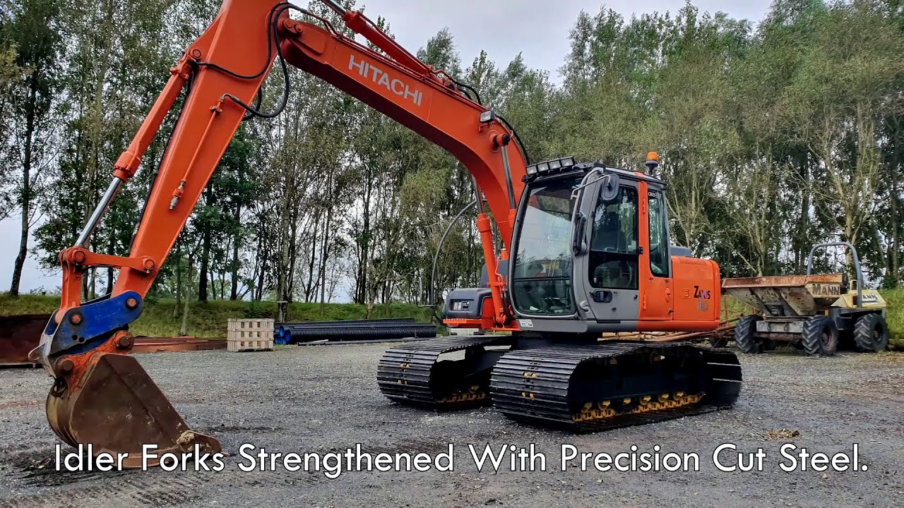 Hitachi ZX110- Low Ground Pressure Excavator