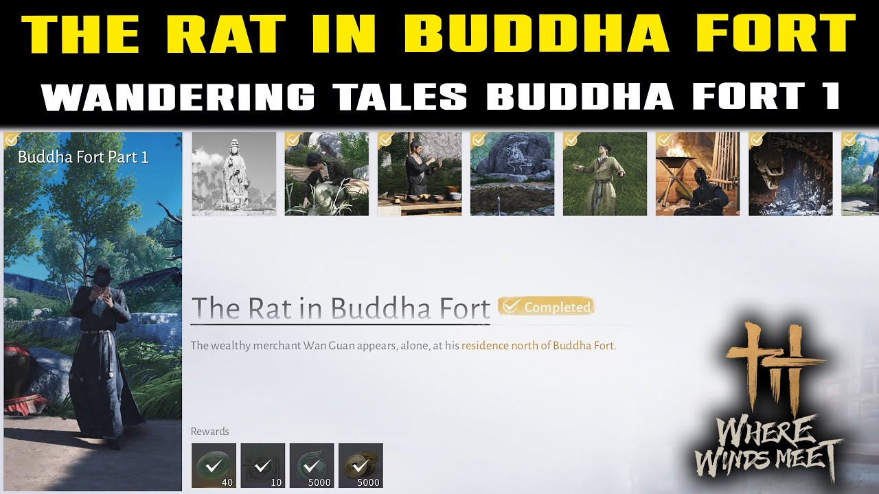 Wandering Tales: Форт Будды. Часть 1: Крыса в путеводителе по Форту Будды | Где встречаются ветры