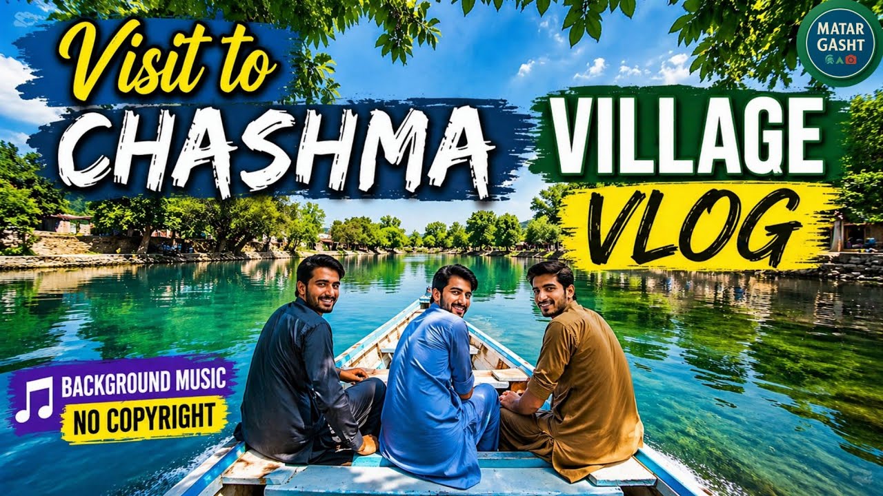 Village Vlog Background Music No Copyright || Chashma Barrage Mianwali || Eid Vlog 2023