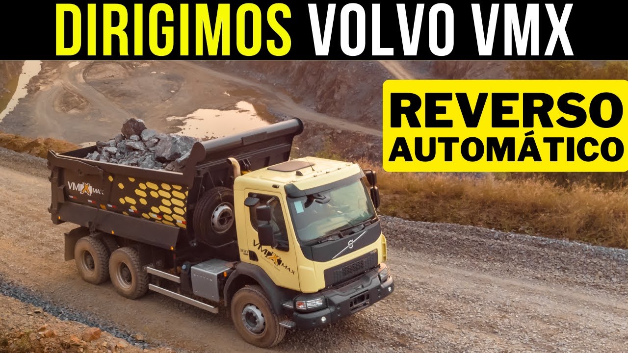 Testamos o Reverso Automático do Volvo VMX 360 na fábrica de Curitiba