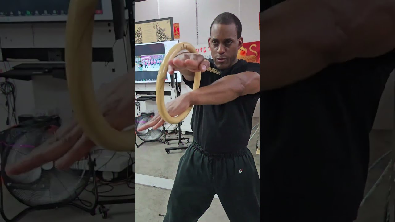 Basic Wing Chun Ring Techniques to Refining Arm Movements #shorts