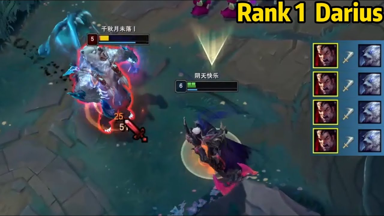 Rank 1 Darius: How to Absolutely DESTROY a Volibear OTP with Darius!