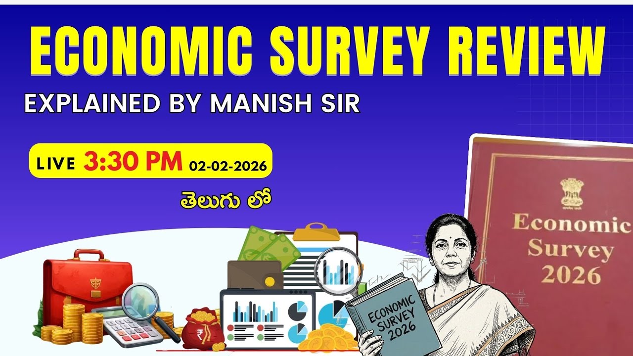 Live : Economic Survey Review  Explained By Manish Sir | LTX IAS | UPSC | Vizag |