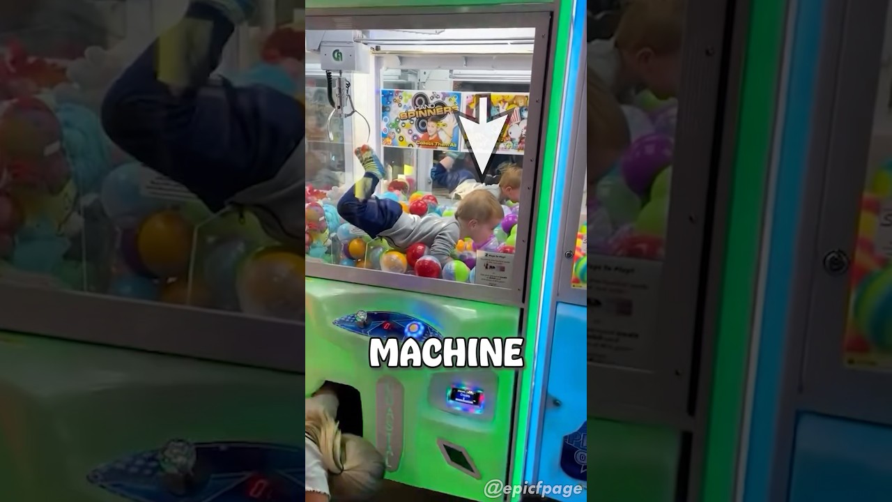 Kid Almost ROBBED Simple Arcade Game!