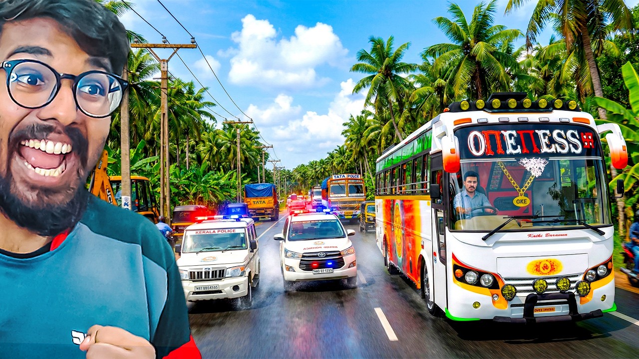 ONENESS TOUIRST BUS ROCKED VS KERALA POLICE SHOCKED🔥❌️