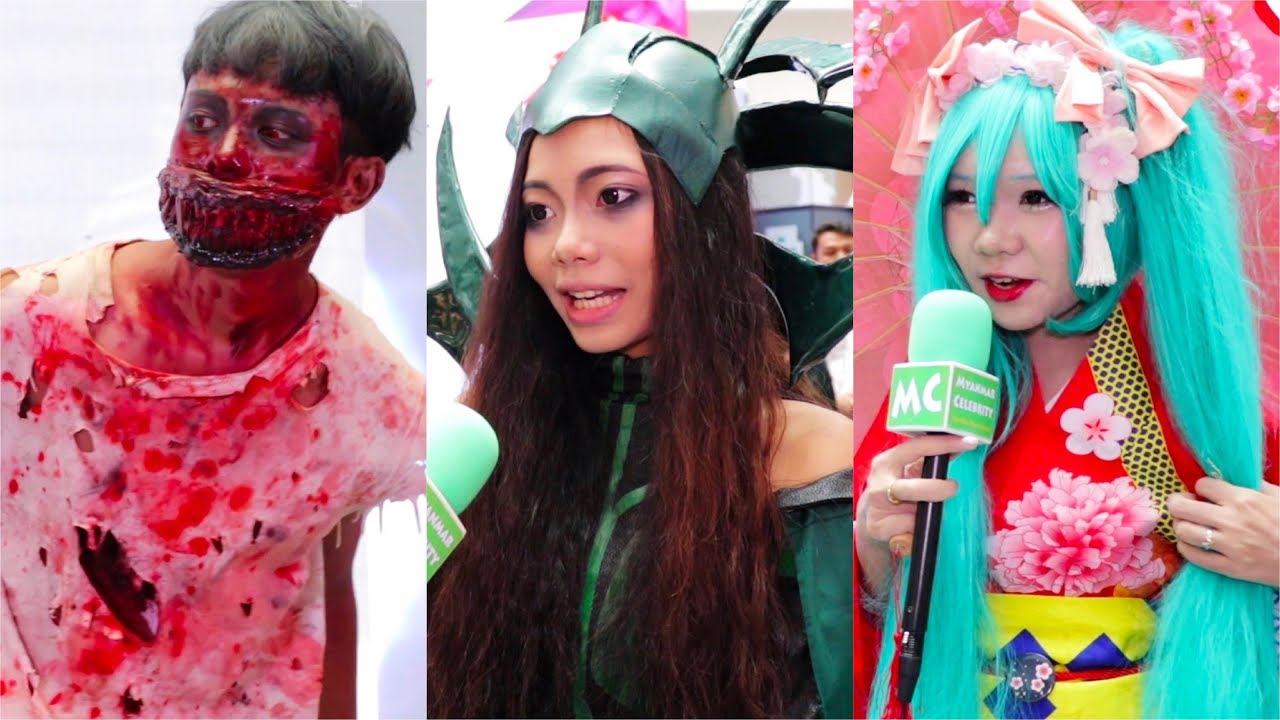 ရန်ကုန် City Mall St. John မှာ ကျင်းပခဲ့တဲ့ Cosplay Contest 2018
